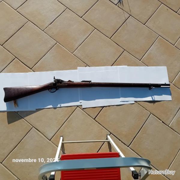 fusil trapdoor model 1884 cal 45/70 a poudre noire a rcuprer sur rdv dans le vaucluse pas de livra