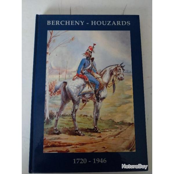 livre tome 1 bercheny-houzards 1720-1946 1er regiment de hussards parachutistes