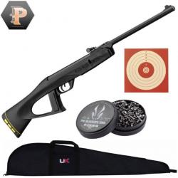 BF24 ! Carabine Gamo junior Delta Fox GT Ring jaune Cal 4.5 + plombs + cibles + fourreau