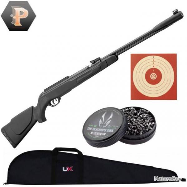 BF24 ! Carabine  plombs Gamo CFX - Cal. 4.5 mm - 19,9 J + plombs + cibles + fourreau