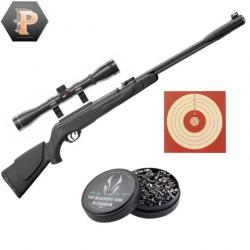 BF24 ! Carabine à plombs Gamo CFX - Cal. 4.5 mm - 19,9 J + plombs + cibles + lunette 4X32