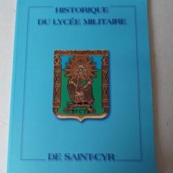 livre historique du lycée militaire de saint-cyr