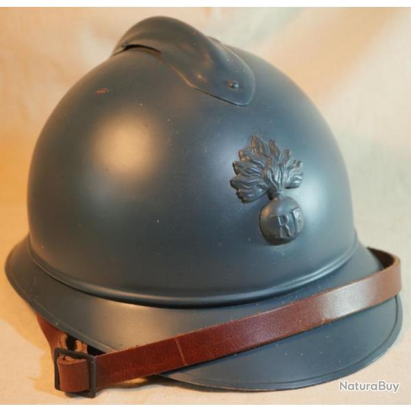 REPRODUCTION Copie casque ADRIAN infanterie mle 1915 de la premire guerre mondiale EBR24CSQ002