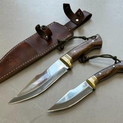 Set de 2 couteau forgés LLF série chasse