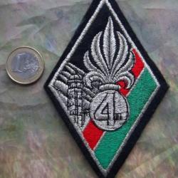 écusson Légion étrangère 4ème régiment insigne tissu