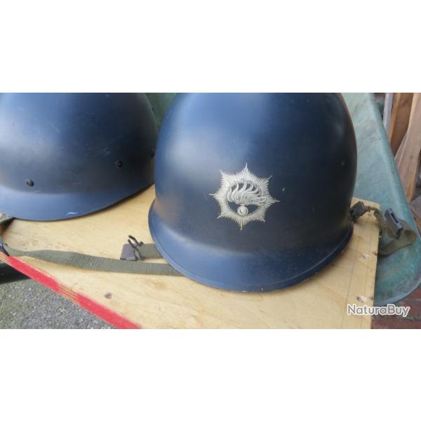 M1 helmet Dutch riot police 60's 70 "s (ex miltary helmets)