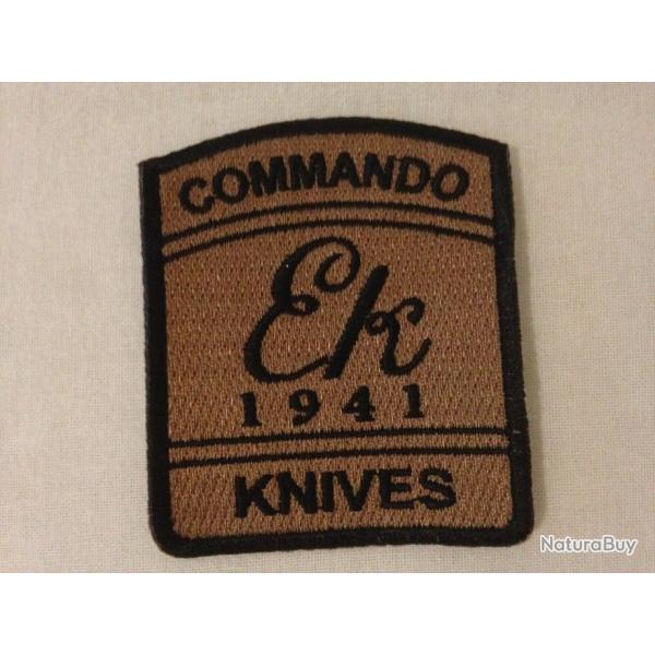 Patch cussons emblme  John EK Commando Knife marron