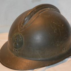 CASQUE ADRIAN Mle 1926 INFANTERIE-CAVALERIE-1939/1945-FRENCH ADRIAN HELMET 2°WW