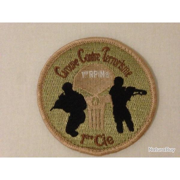 Patch cusson Forces Spciales 1er RPIMa 1RPIMa SAS Contre Terrorisme