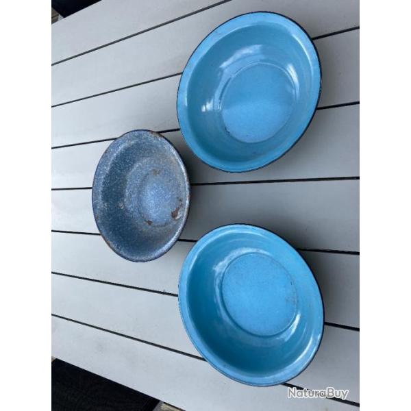BASSINE EMAILLEE WW2 ALLEMANDE