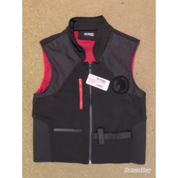 Gilet ghost tsv noir taille l