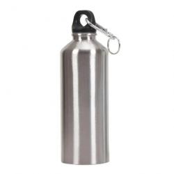 Bouteille isotherme en aluminium - 400 ml - Argent