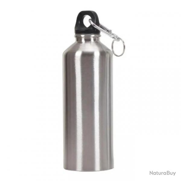 Bouteille isotherme en aluminium - 400 ml - Argent