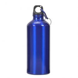 Bouteille isotherme en aluminium - 400 ml - Bleue