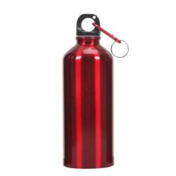 Bouteille isotherme en aluminium - 400 ml - Rouge