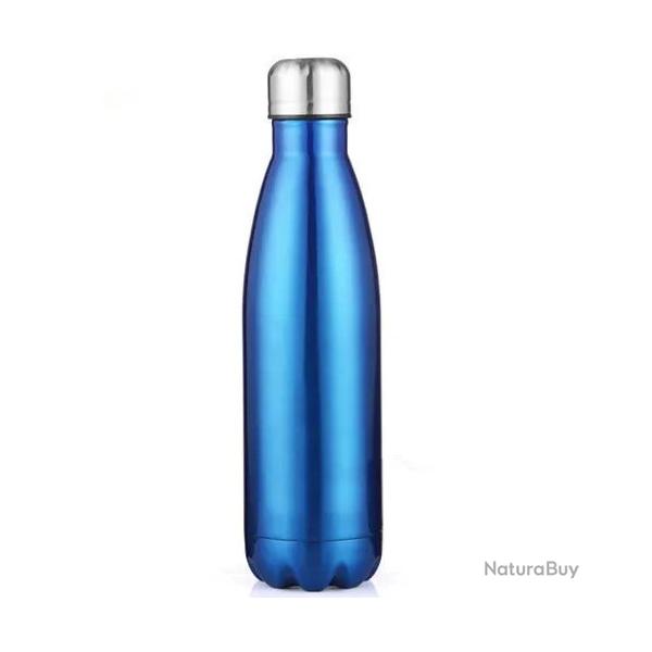 Bouteille isotherme 1 litre (Bleu)