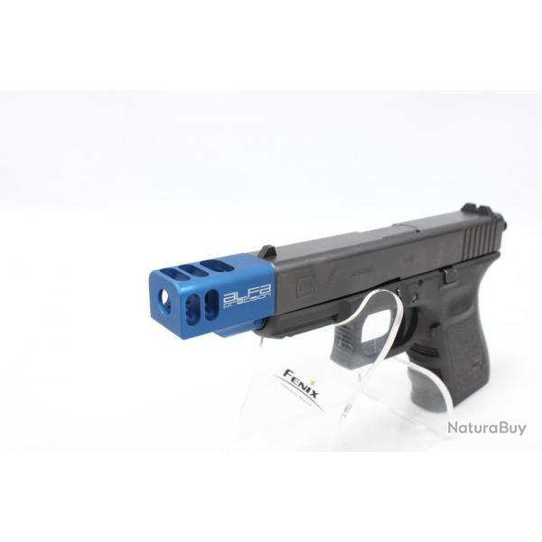 COMPENSATEUR POUR GLOCK ALFA PRECISION Bleu 19 Gauche 4 / 5