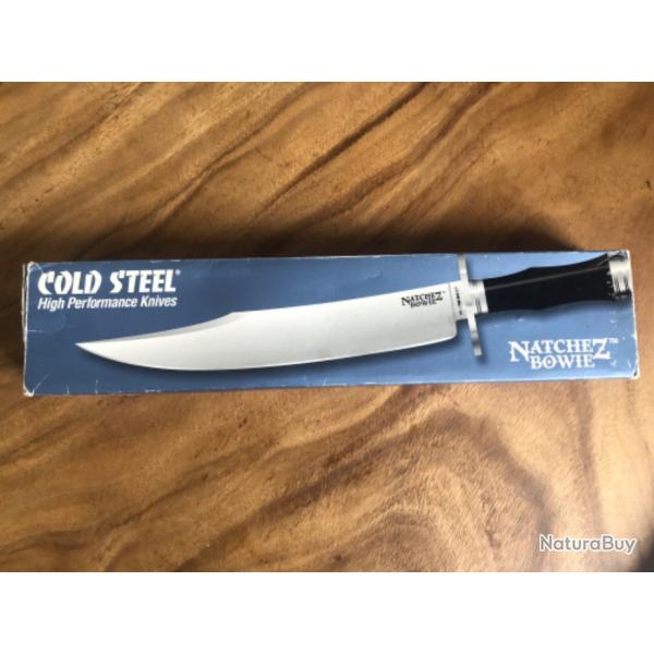 COLD STEEL NATCHEZ BOWIE SAN MA 3 VINTAGE COLLECTOR
