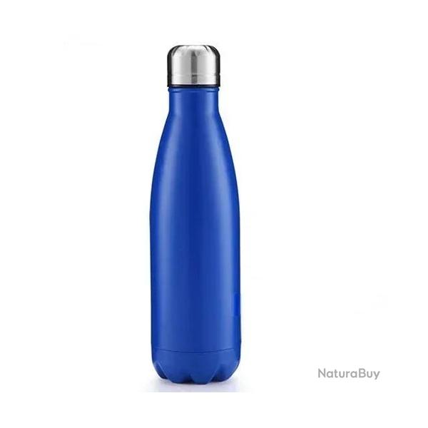 Bouteille isotherme 500 ml (Bleu fonc)