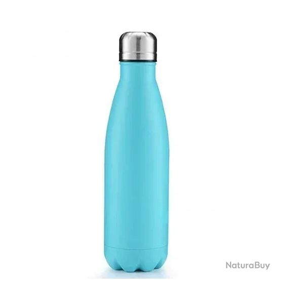 Bouteille isotherme 500 ml (Bleu clair)