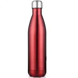 Bouteille isotherme 500 ml (Rouge)