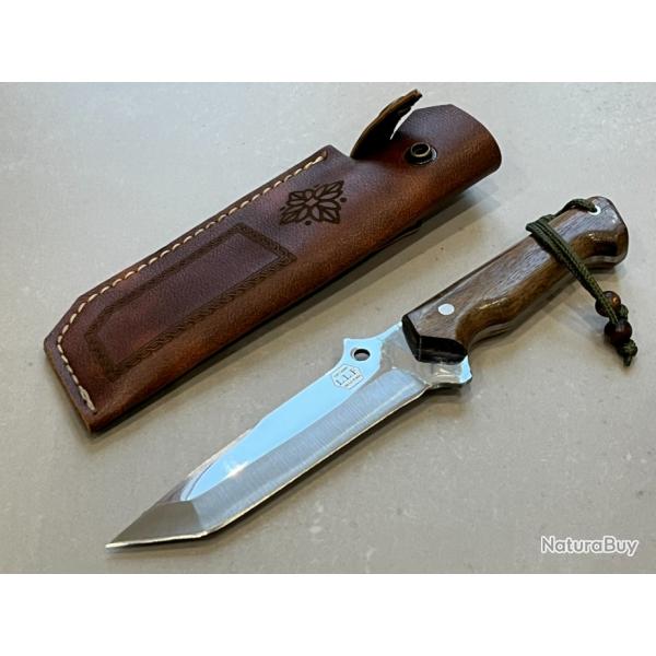 Couteau lame tanto forge LLF srie CHASSE