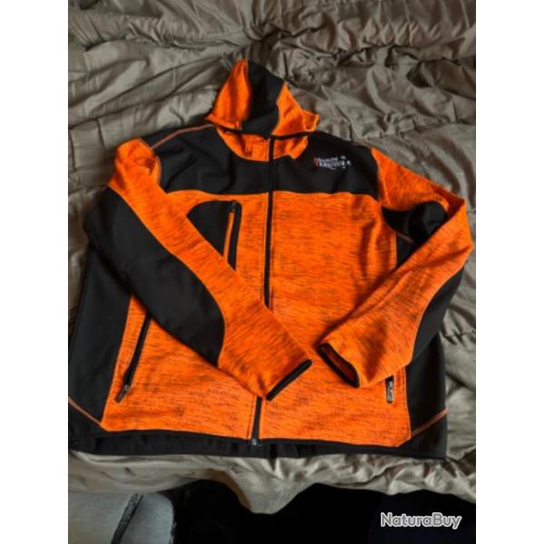 Veste chasse orange