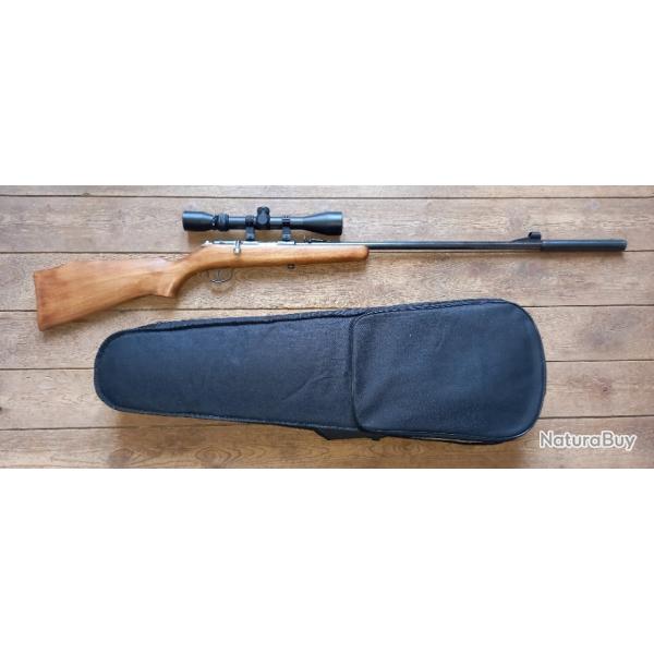 Carabine 22LR dmontable dans un tui  violon