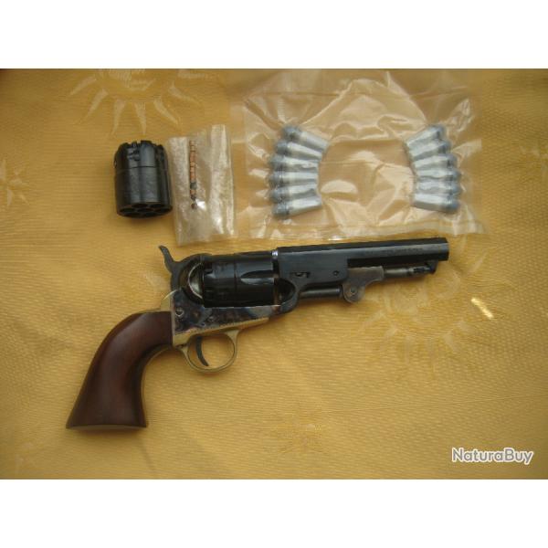 Colt 1851 Sheriff cal 44  Pietta + 1 Barillet cannel + Cartouches papiers