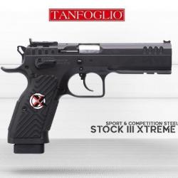 PISTOLET TANFOGLIO STOCK III XTREME CAL. 9x19