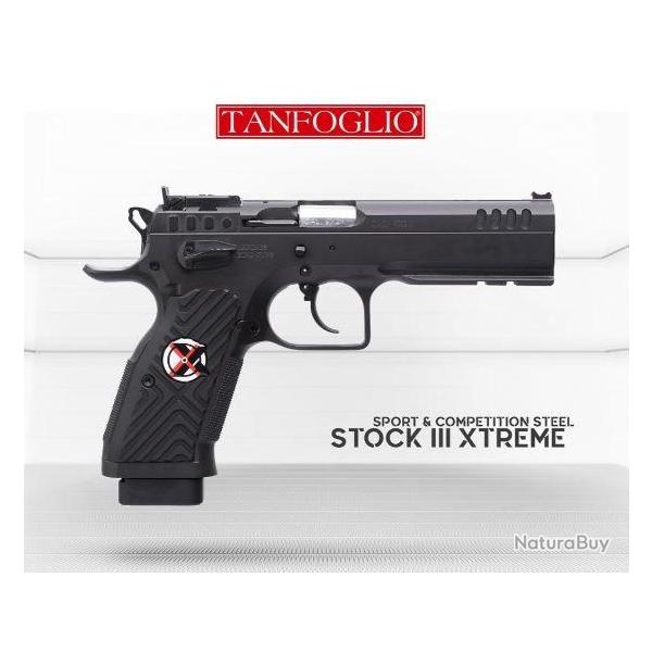 PISTOLET TANFOGLIO STOCK III XTREME CAL. 9x19