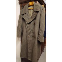 Authentique manteau en laine - capote militaire modèle 47 - PARFAIT ETAT