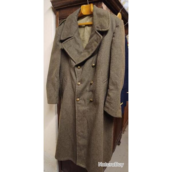Authentique manteau en laine - capote militaire modle 47 - PARFAIT ETAT