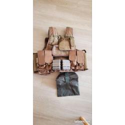 Gilet tactique militaire airsoft avec accessoires