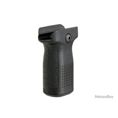 Poignée Avant Verticale Rabattable 2EAGLE – Rail 20 Mm, Polymère Haute Résistance, Noir – Pour Fusil Airsoft