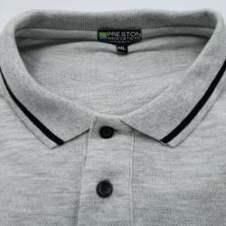 Preston grey polo - medium