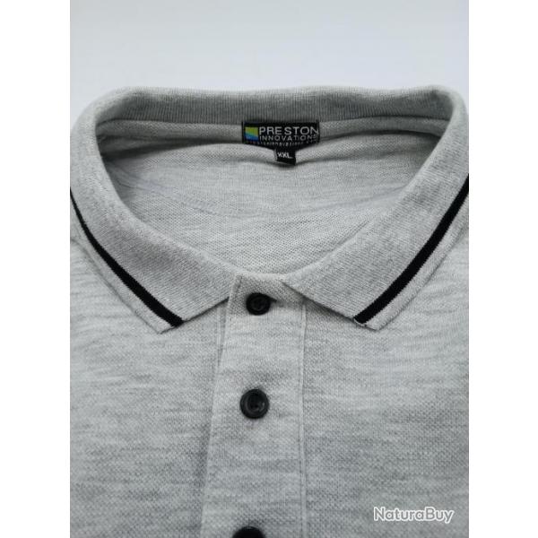 Preston grey polo - medium