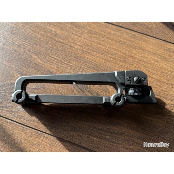 Poigne de Transport Tactique Fusil en Alliage d'Aluminium Rail 21.2mm Standard Picatinny