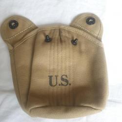 Housse de gourde  US  WW2 en reproduction A2