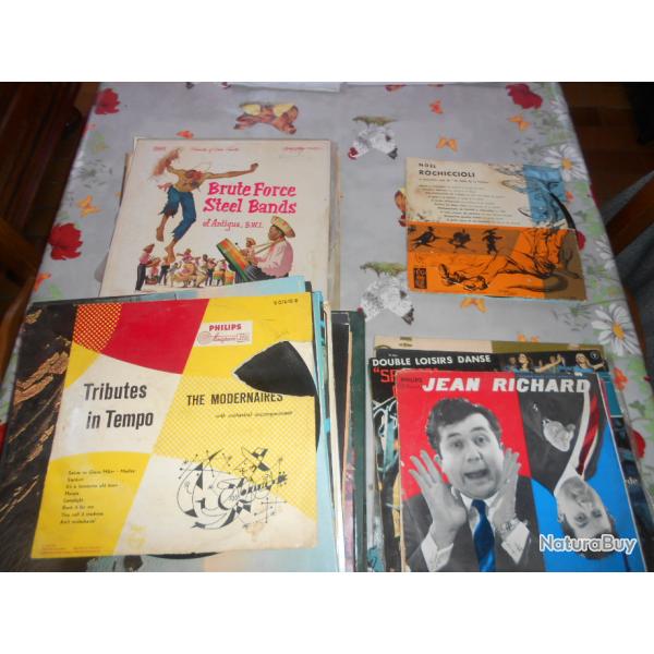 Disques 33 tours 78 tours(env 80)pas d'offres