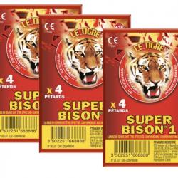 3X Paquet PETARD SUPER BISON®1