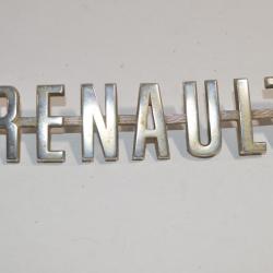 Insigne / Logo de véhicule Ancien Voiture Renault Français Voiture 1960/1980 13 cm (20)