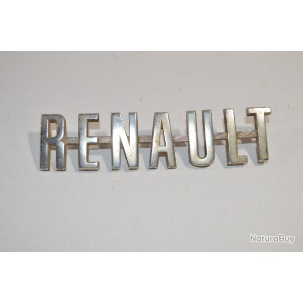 Insigne / Logo de vhicule Ancien Voiture Renault Franais Voiture 1960/1980 13 cm (20)