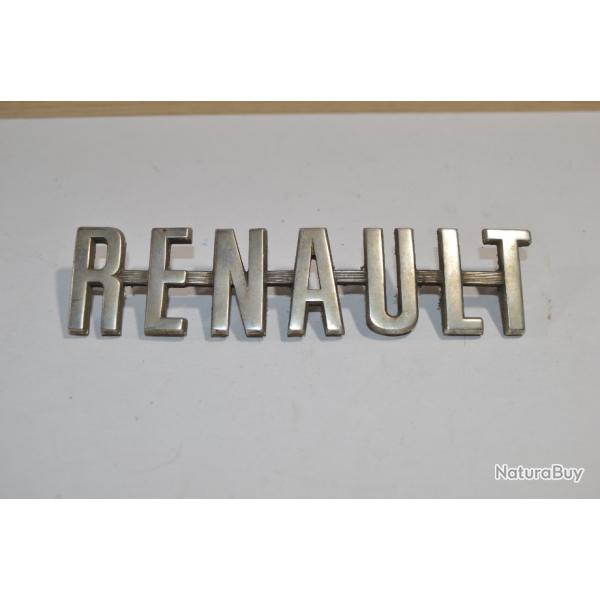 Insigne / Logo de vhicule Ancien Voiture Renault  1970 Franais Voiture 1960/1980 BVC  13 cm (20)