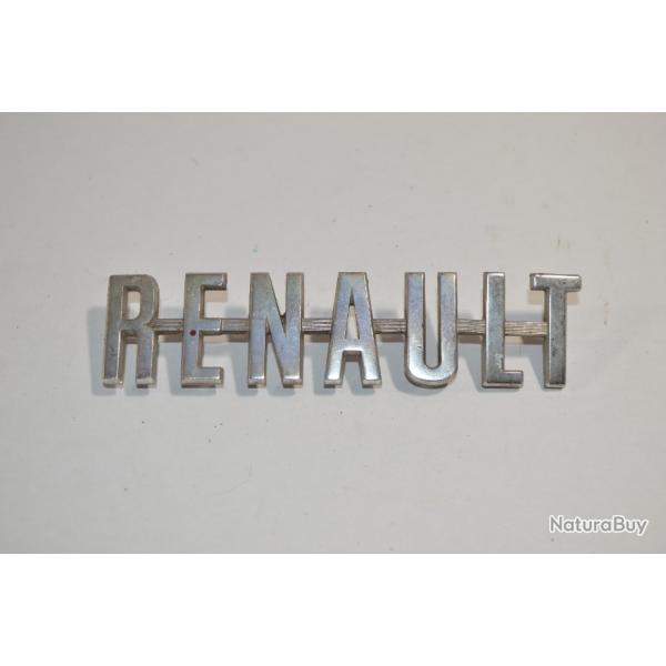 Insigne / Logo de vhicule Ancien Voiture Renault  1980  Franais Voiture 1960/1980 BVC  13 cm (20)