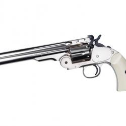 REVOLVER SCHOFIELD 6 CO2 IVORY FULL METAL 4.5 PLOMBS