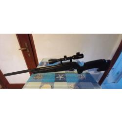 CARABINE A PLOMBS STOEGER NEUVE  ATAC S2 CALIBRE 5.5 MM avec lunette Tactical Lancer 3/9/40 eg neuve