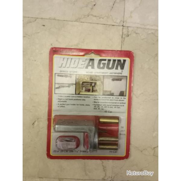 "Hide a gun" dispositif pour dissimulation d'arme de poing.
