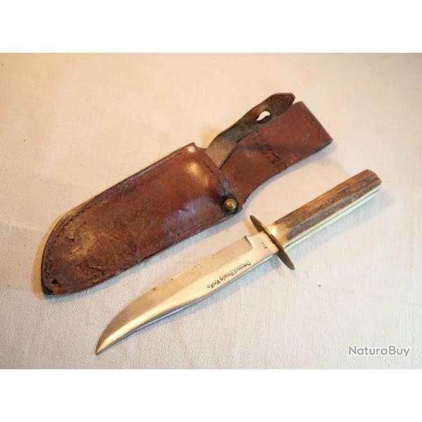 CHANTIER DE JEUNESSE Grand couteau + fourreau CHANTIER - Original Bowie Knife John B. RAND & Co