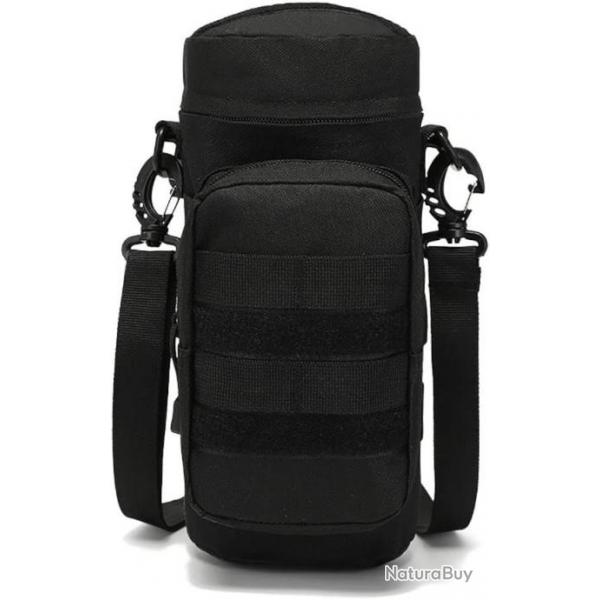 Sac Bandoulire Boule Ptanque Multifonction Camping Randonne Cyclisme Pche Chasse Bouilloire Noir